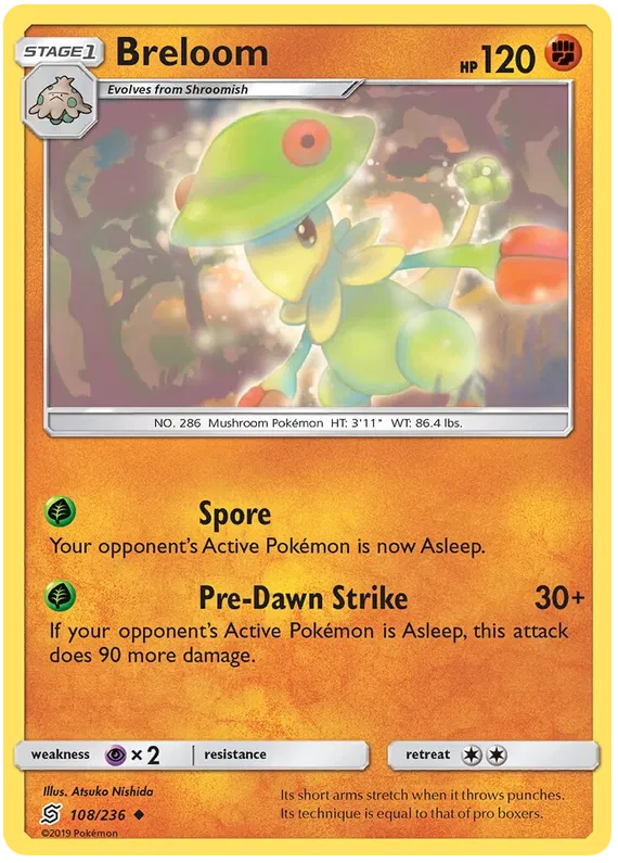 Breloom - Unified Minds #108