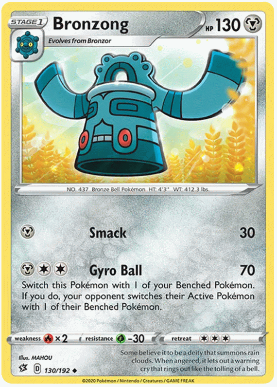 Bronzong - Rebel Clash #130