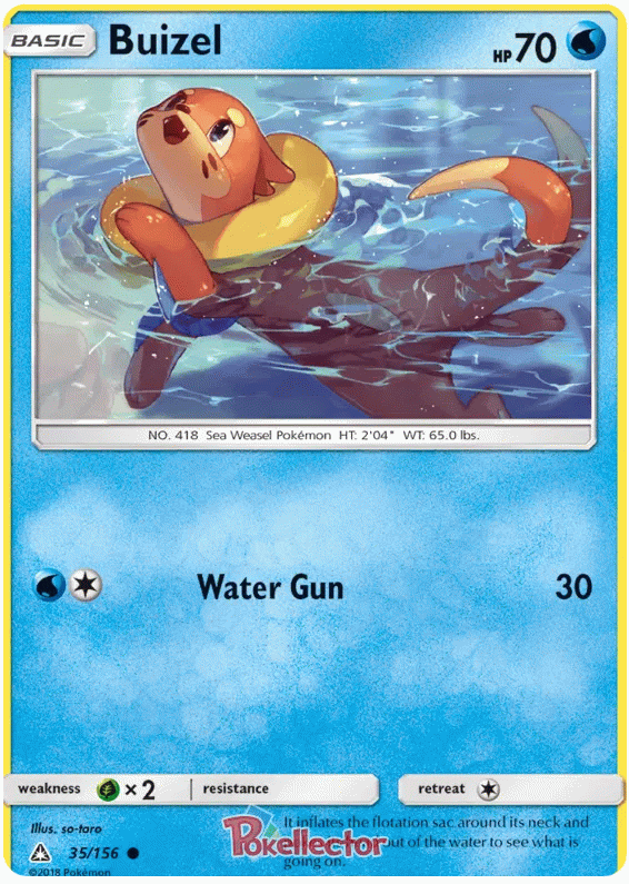 Buizel - Ultra Prism #35