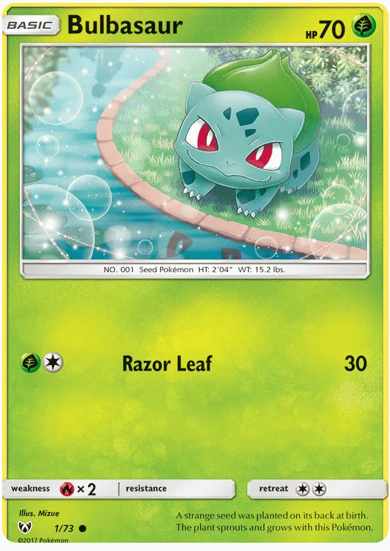 Bulbasaur - Shining Legends #1