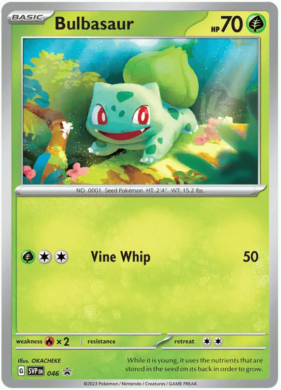 Bulbasaur - Scarlatto & Violetto Promos #46