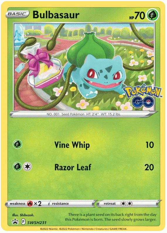 Bulbasaur - Sword & Shield Promos #231