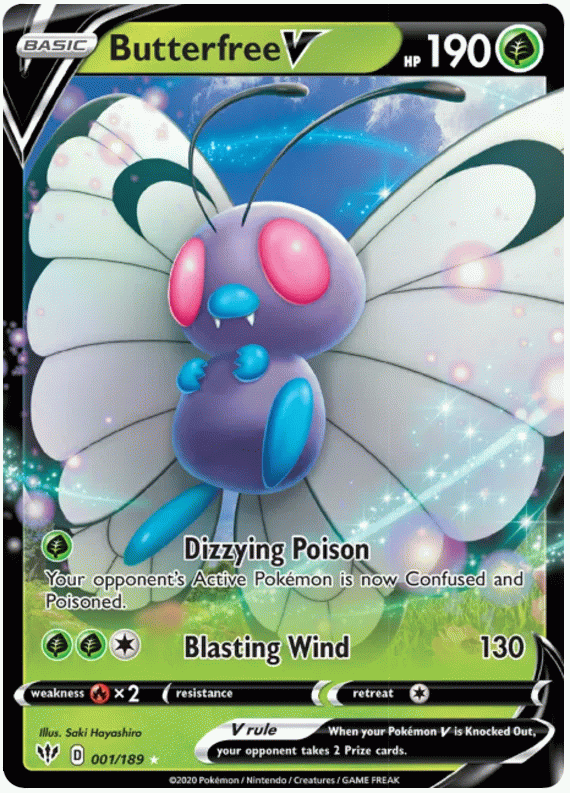 Butterfree V - Darkness Ablaze #1