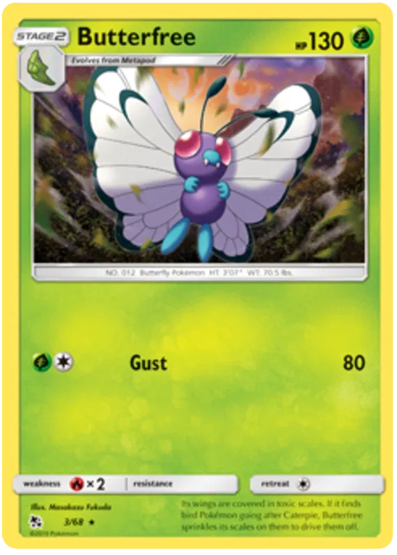 Butterfree - Hidden Fates #3