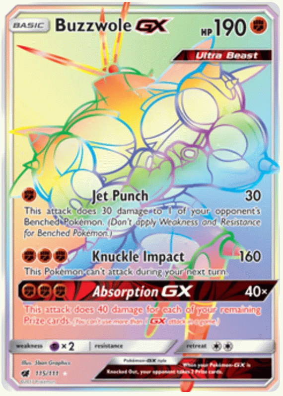 Buzzwole GX - Crimson Invasion #115