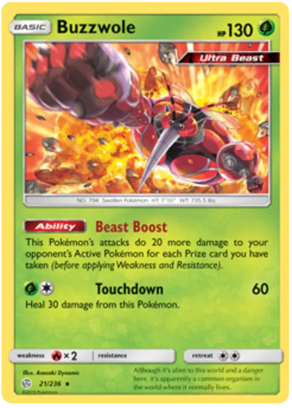 Buzzwole - Cosmic Eclipse #21