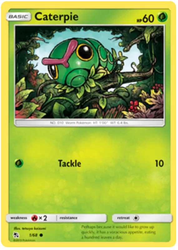 Caterpie - Hidden Fates #1