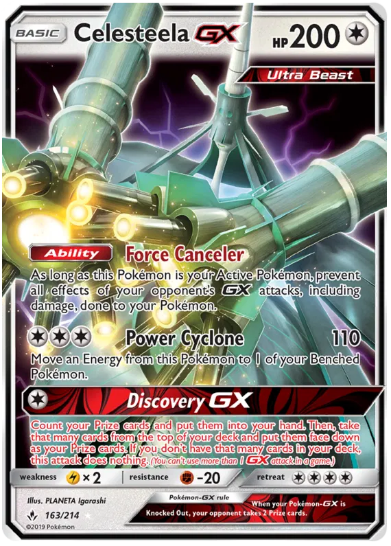 Celesteela GX - Unbroken Bonds #163