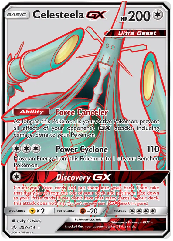 Celesteela GX - Unbroken Bonds #208