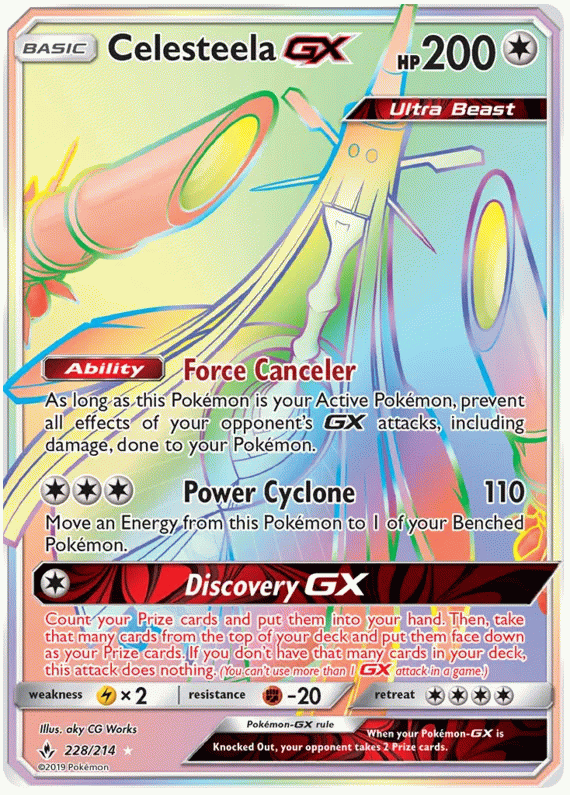 Celesteela GX - Unbroken Bonds #228