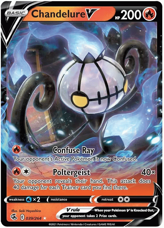 Chandelure V - Fusion Strike #39