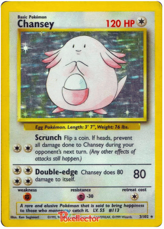 Chansey - Base Set #3