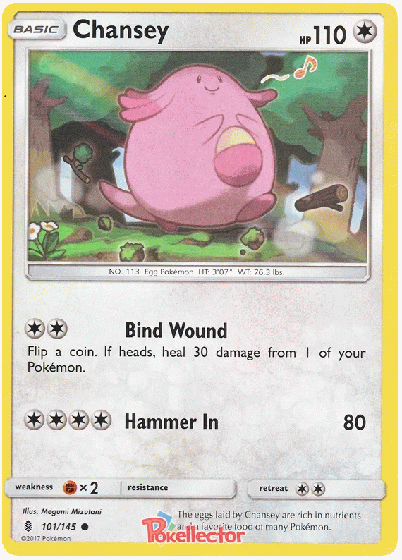 Chansey - Guardians Rising #101