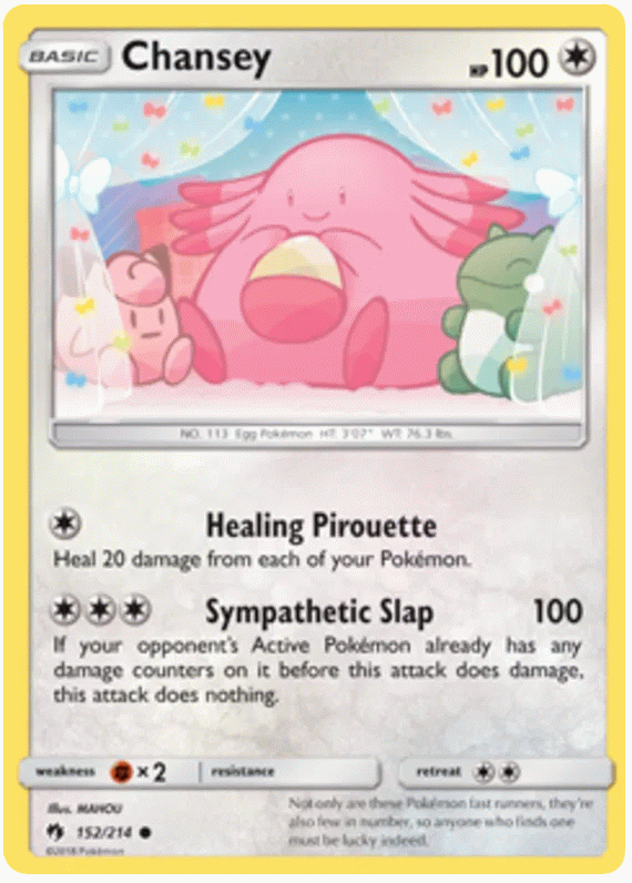 Chansey - Lost Thunder #152