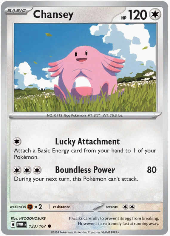 Chansey - Crepuscolo Mascherato #133