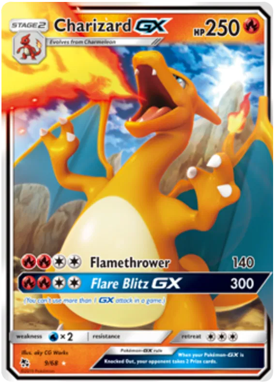 Charizard GX - Hidden Fates #9