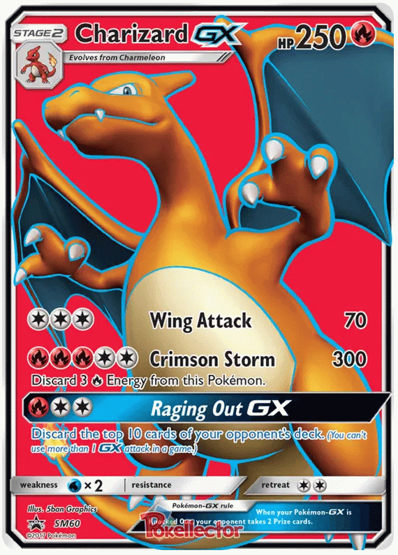 Charizard GX - Sun & Moon Promos #60