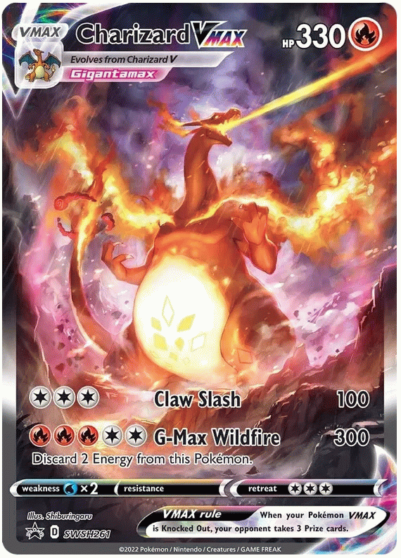 Charizard VMAX - Sword & Shield Promos #261