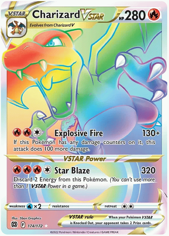 Charizard VSTAR - Brilliant Stars #174