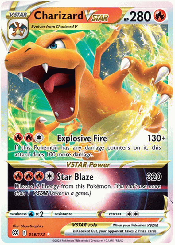 Charizard VSTAR - Brilliant Stars #18