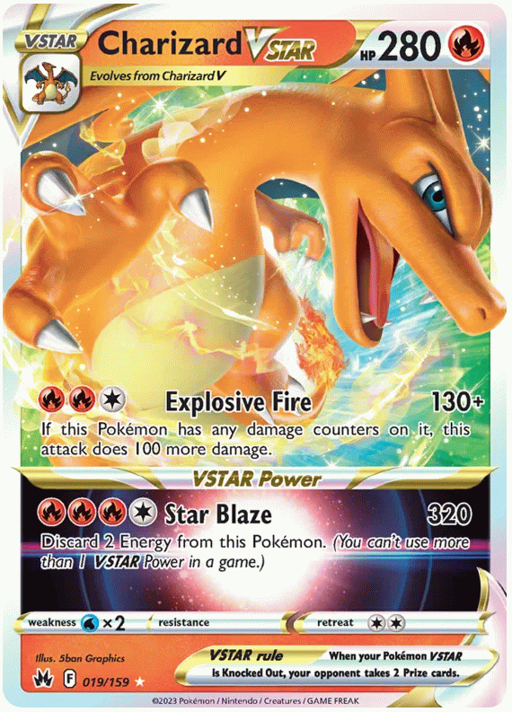 Charizard VSTAR - Crown Zenith #19