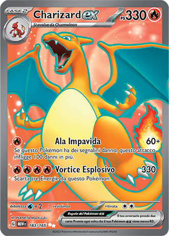 Charizard ex - Scarlatto & Violetto - 151 #183