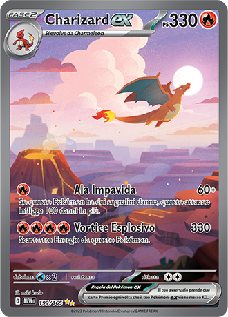 Charizard ex - Scarlatto & Violetto - 151 #199