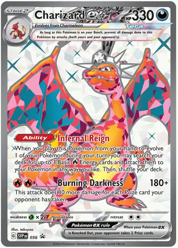 Charizard ex - Scarlatto & Violetto Promos #56