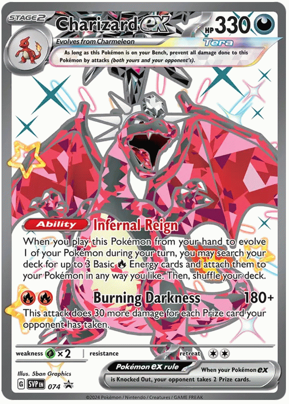 Charizard ex - Scarlatto & Violetto Promos #74