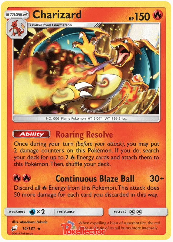 Charizard - Team Up #14