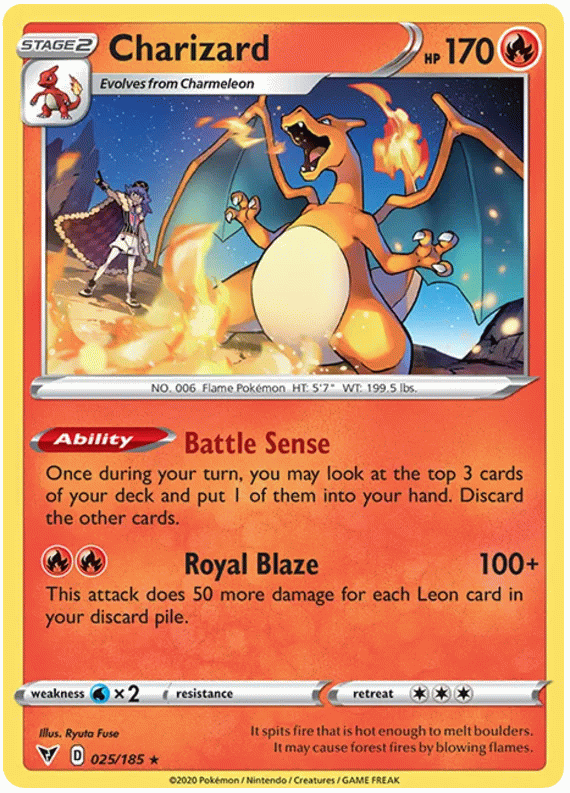 Charizard - Vivid Voltage #25