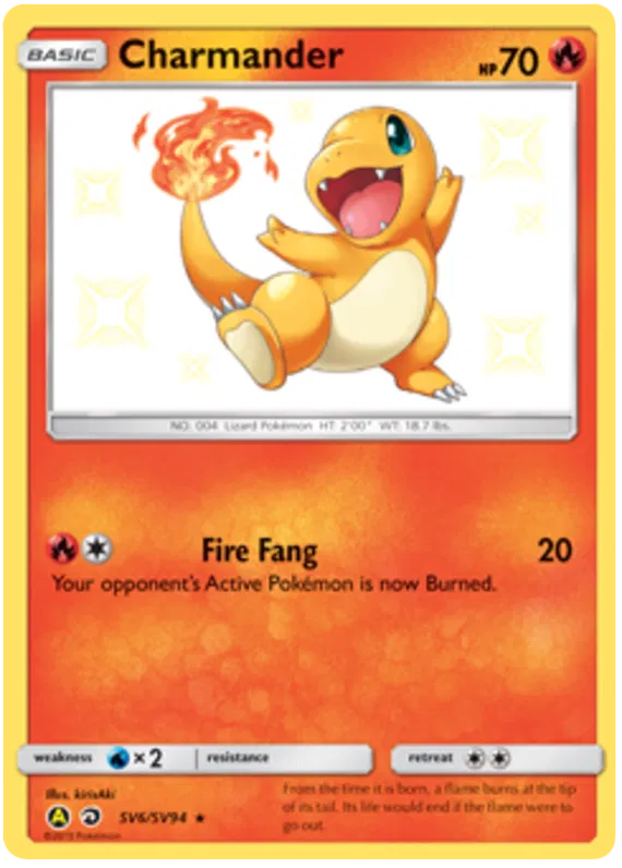 Charmander - Hidden Fates #6