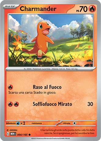 Charmander - Scarlatto & Violetto - 151 #4