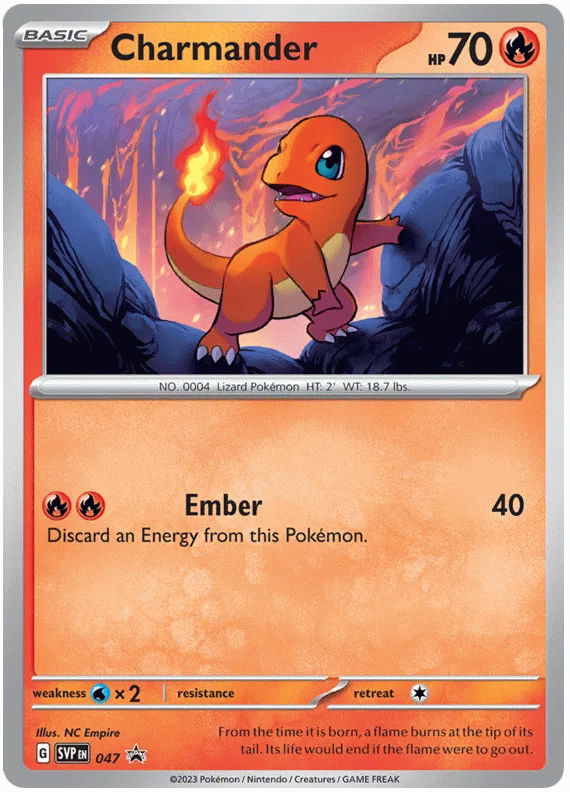 Charmander - Scarlatto & Violetto Promos #47