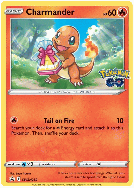 Charmander - Sword & Shield Promos #232