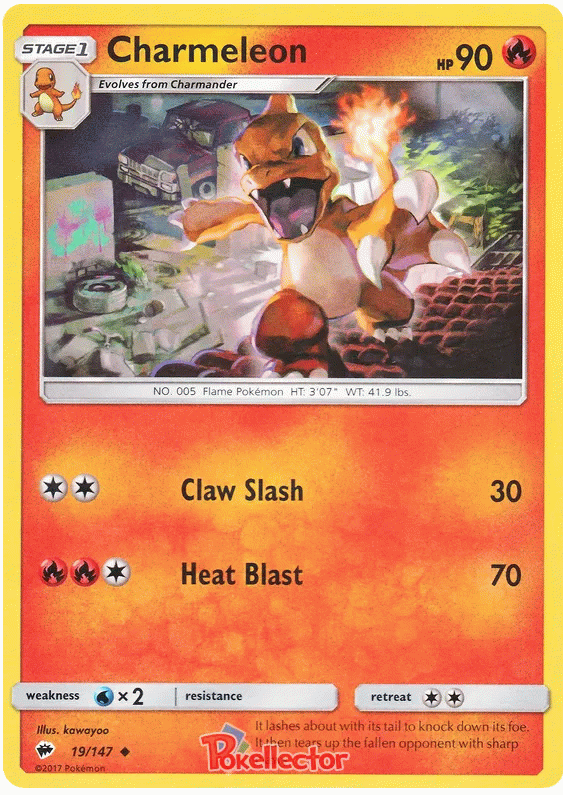 Charmeleon - Burning Shadows #19