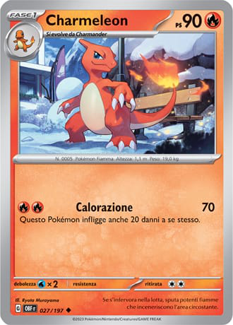 Charmeleon - Ossidiana Infuocata #27