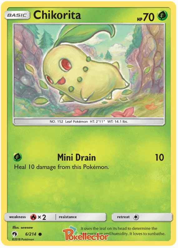 Chikorita - Lost Thunder #6