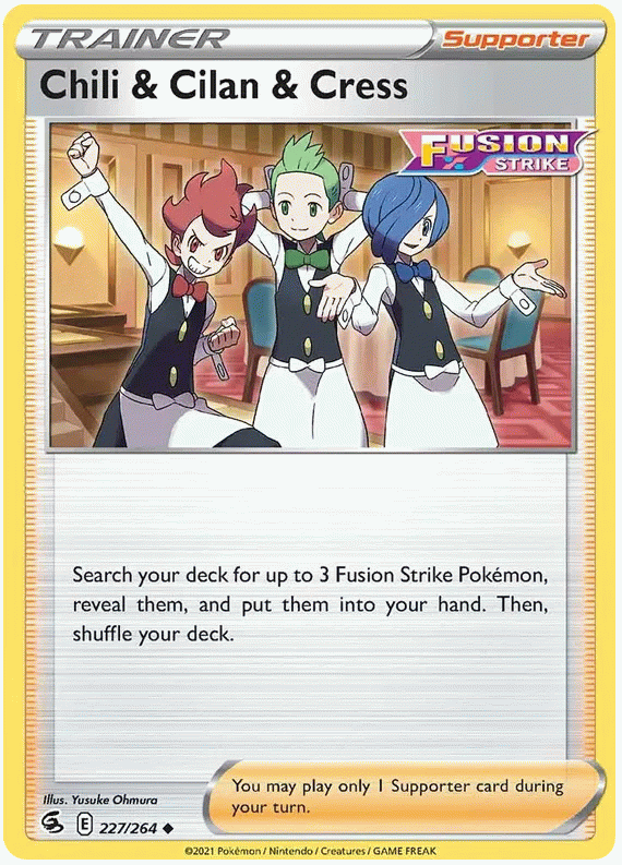 Chili & Cilan & Cress - Fusion Strike #227