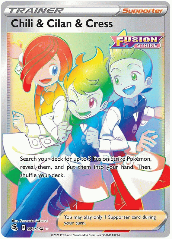 Chili & Cilan & Cress - Fusion Strike #273