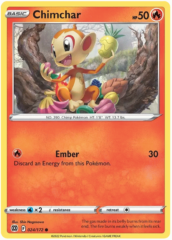 Chimchar - Brilliant Stars #24