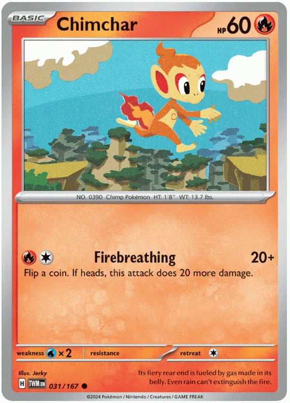 Chimchar - Crepuscolo Mascherato #31