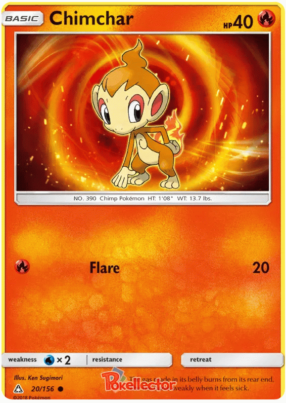 Chimchar - Ultra Prism #20