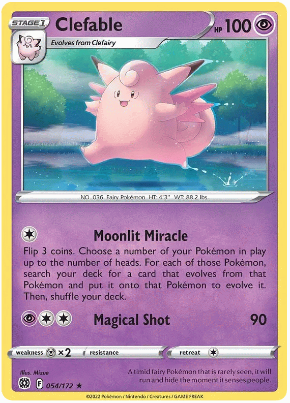 Clefable - Brilliant Stars #54