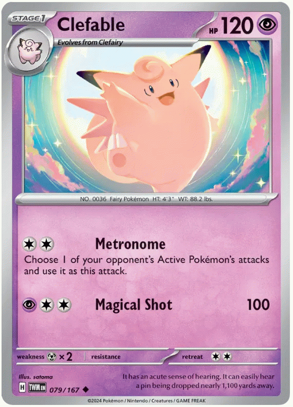 Clefable - Crepuscolo Mascherato #79