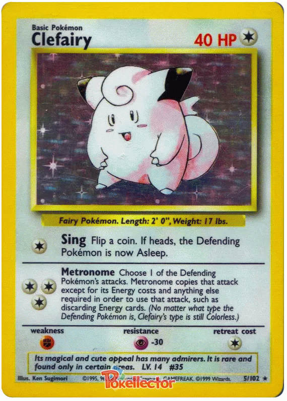 Clefairy - Base Set #5