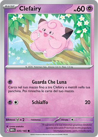 Clefairy - Scarlatto & Violetto - 151 #35