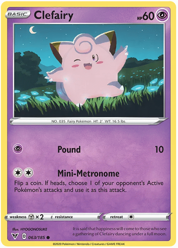 Clefairy - Vivid Voltage #63