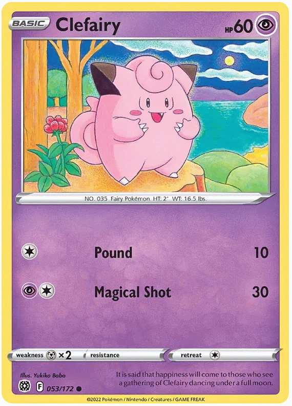 Clefairy - Brilliant Stars #53