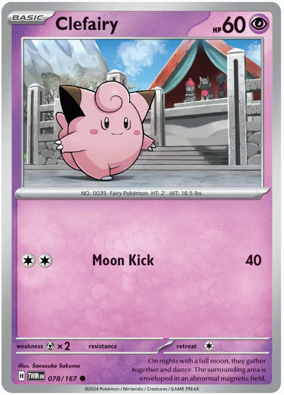 Clefairy - Crepuscolo Mascherato #78